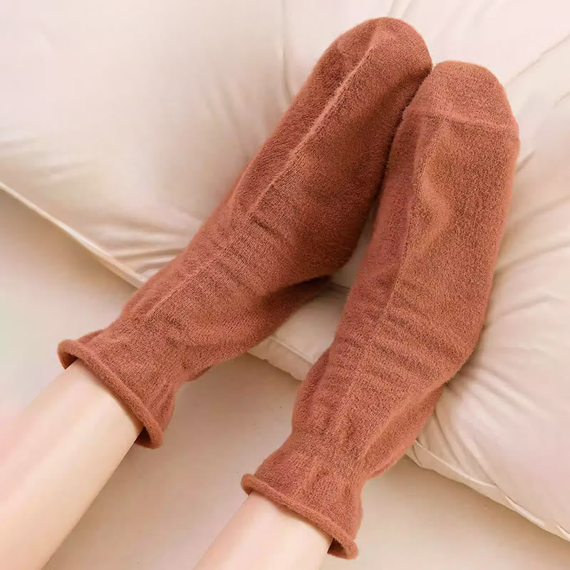 Doppelseitige Fleece-Schlafsocken (3 Paar) - image 2