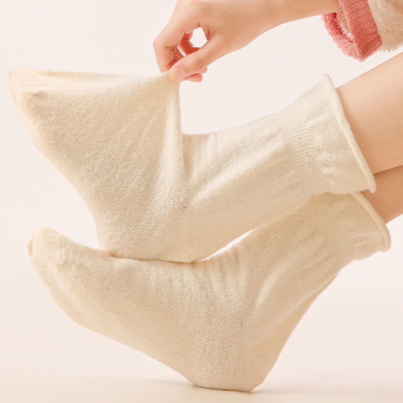 Doppelseitige Fleece-Schlafsocken (3 Paar) - image 1