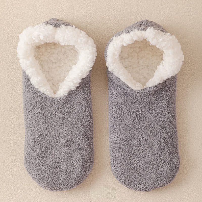 Leichte Hausschuhe mit Silikonsohle - Dunkelgrau - EU36-40 (US3-7) - image 15