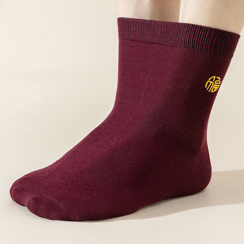 Weinglücksviertel-Socken (6 Paar) - image 1