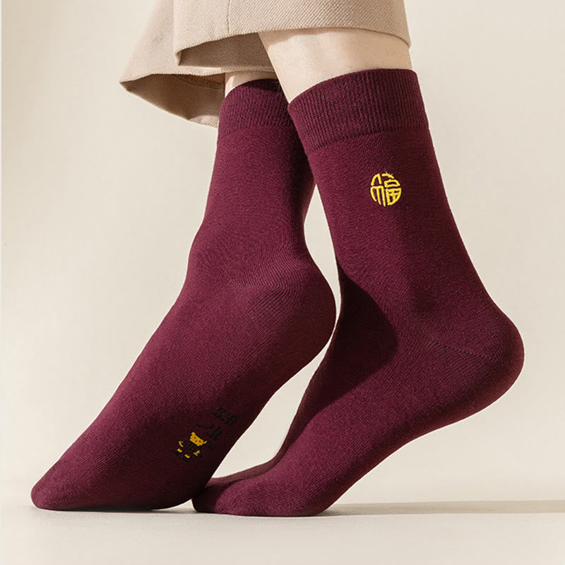 Weinglücksviertel-Socken (6 Paar) - image 6