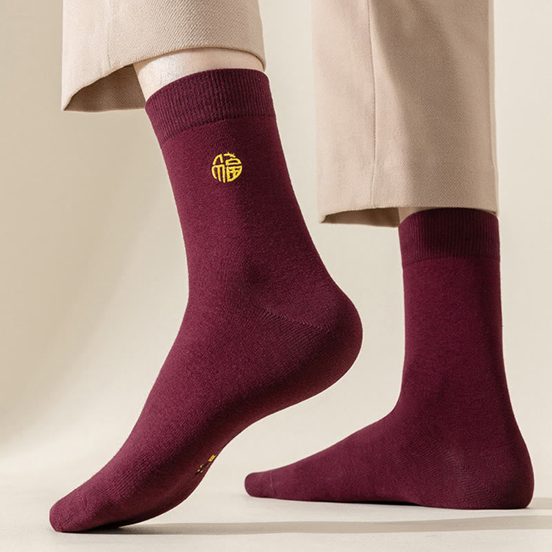 Weinglücksviertel-Socken (6 Paar) - image 3