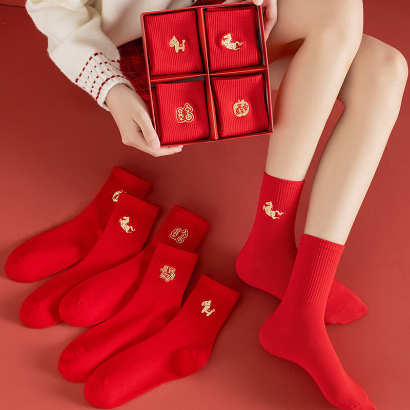 Lucky Horse Viertelsocken (5 Paar) - image 5