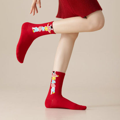 Neujahrsgrüße-Socken (5 Paar) - image 10