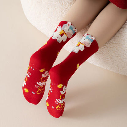 Neujahrsgrüße-Socken (5 Paar) - image 3