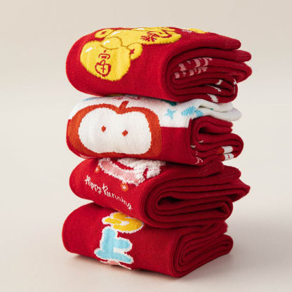 Neujahrsgrüße-Socken (5 Paar) - image 14