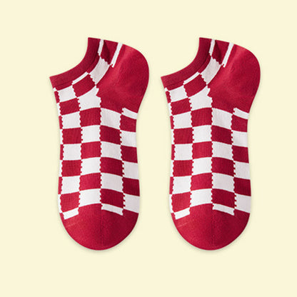Festliche rote Knöchelsocken (5 Paar) - image 14