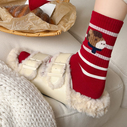 Pony-Socken mit Cartoon-Motiven (5 Paar) - image 5