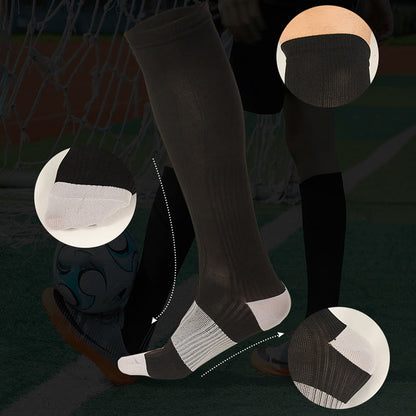 Sportliche Kompressionsstrümpfe mit vertikalen Streifen (3 Paar) - image 7