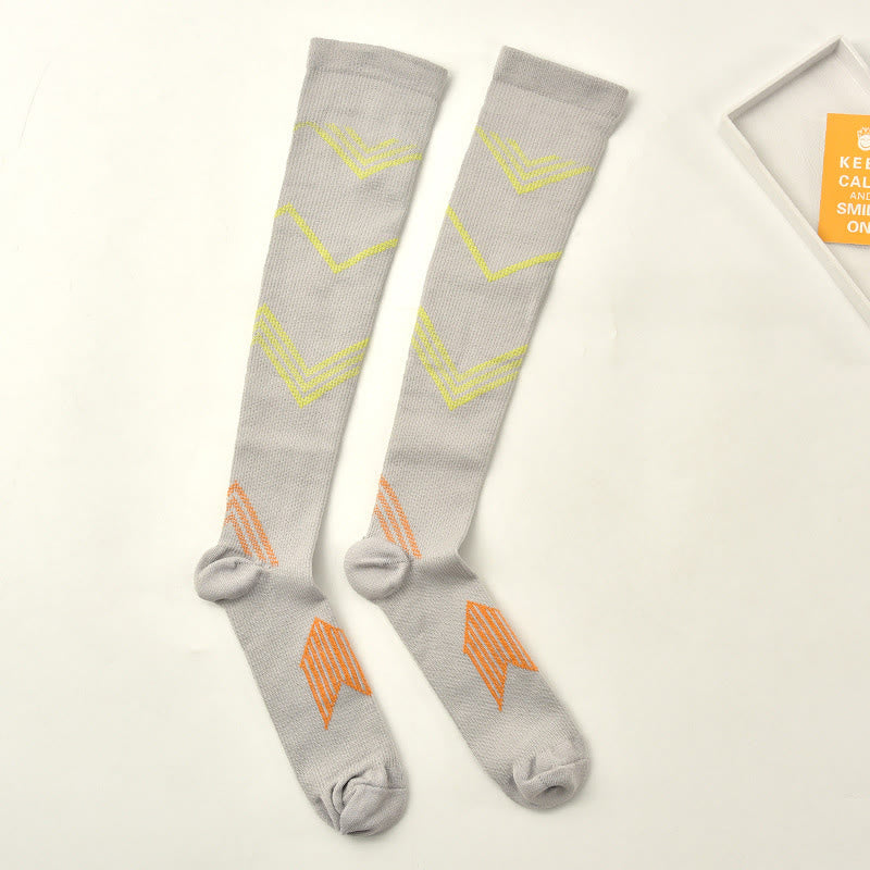 Sport-Kompressionsstrümpfe (5 Paar) - Grau - S/M - image 12