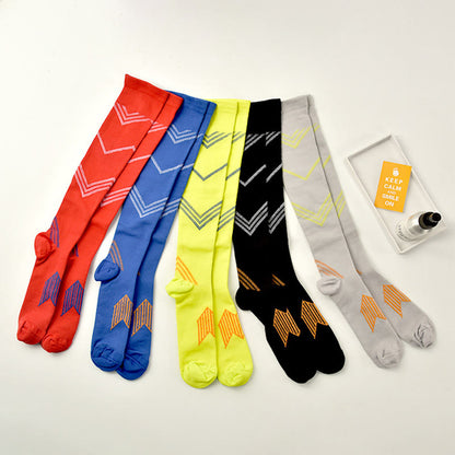 Sport-Kompressionsstrümpfe (5 Paar) - Mehrfarbig - S/M - image 6