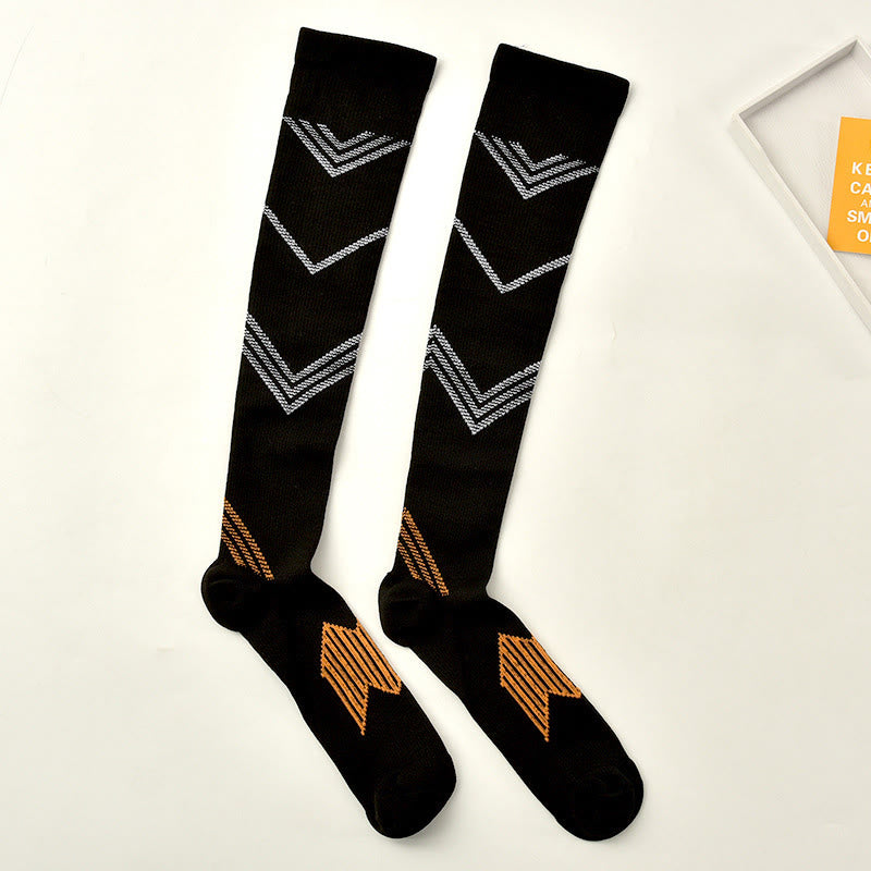 Sport-Kompressionsstrümpfe (5 Paar) - Schwarz - S/M - image 9