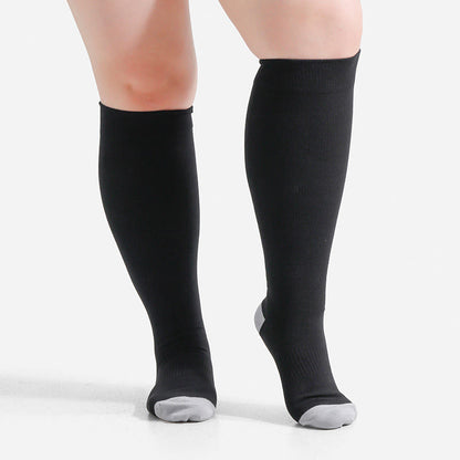 Plus-Size-Kompressionsstrümpfe aus weicher Bambusfaser - image 6