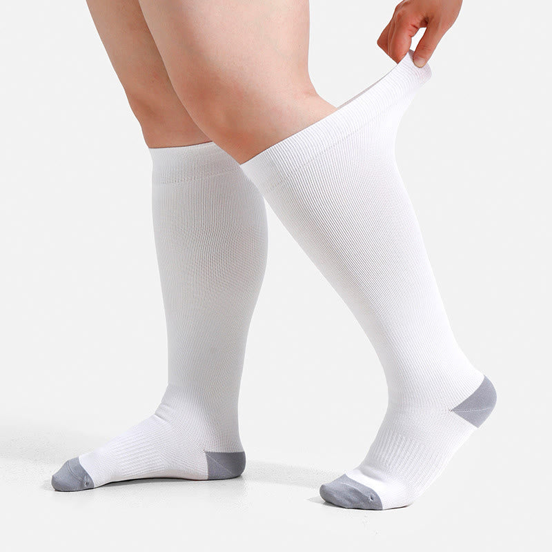 Plus-Size-Kompressionsstrümpfe aus weicher Bambusfaser - image 15