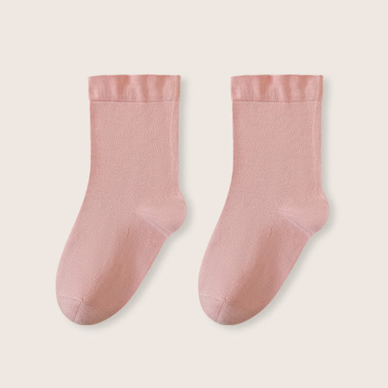 Breite Schlafsocken aus Baumwolle (3 Paar) - Rosa - EU36-40 (US3-7) - image 15