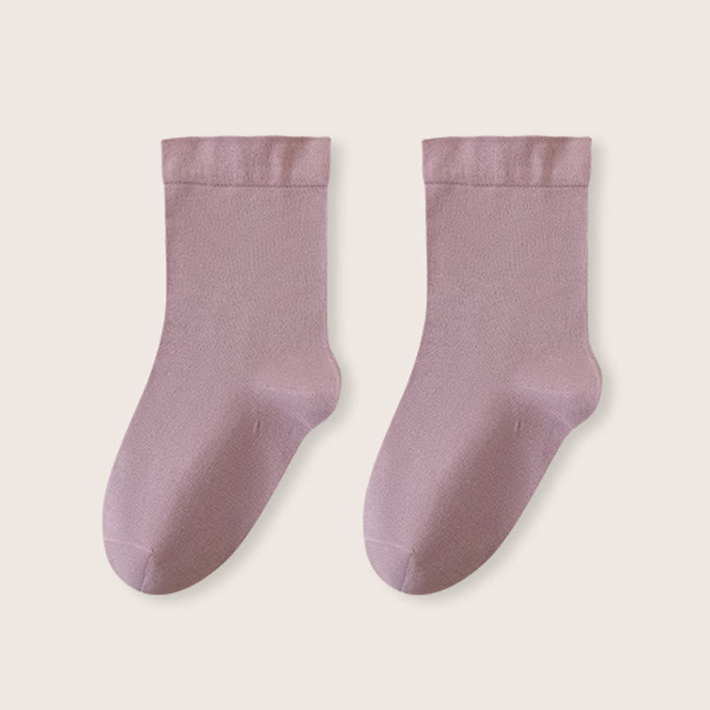 Breite Schlafsocken aus Baumwolle (3 Paar) - Lila - EU36-40 (US3-7) - image 17