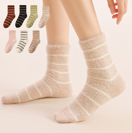 Thermoschlafsocken aus doppeltem Fleece (3 Paar) - image 0