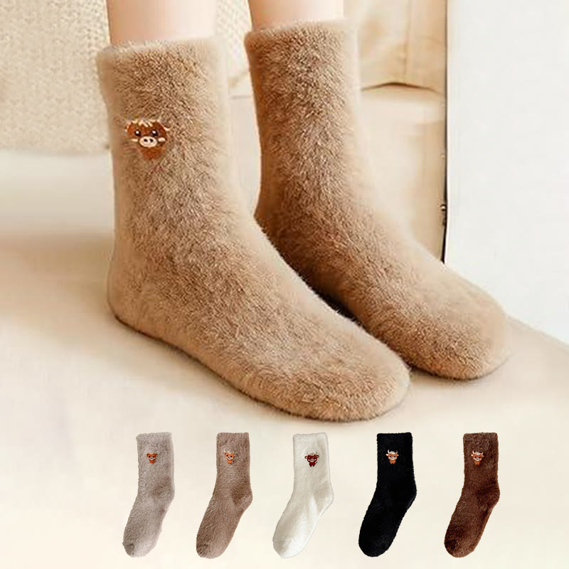 Kuschelige Kuhviertel-Socken (5 Paar) - image 0