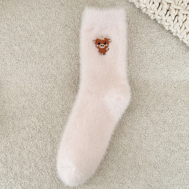 Socken mit Kuhmotiven (5 Paar) - Rosa - EU36-42 (US3-8,5) - image 8