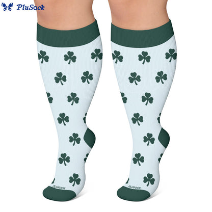 Shamrock Kompressionsstrümpfe in Übergröße - image 3