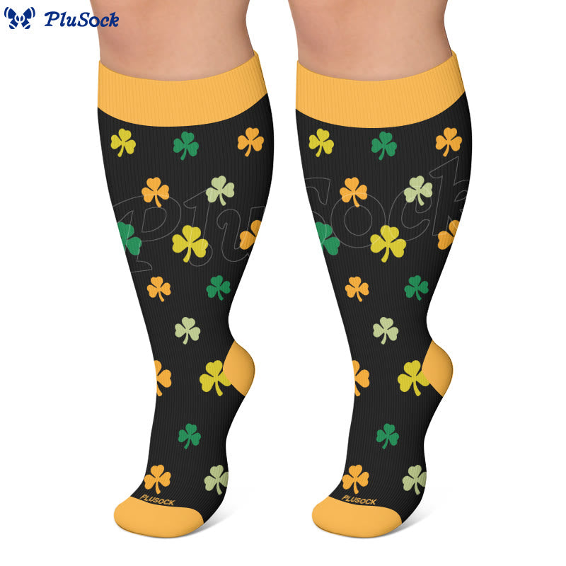 Shamrock Kompressionsstrümpfe in Übergröße - image 2