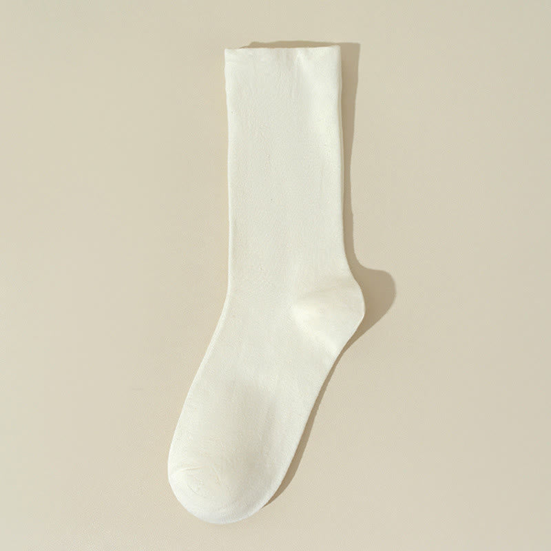 Hautfreundliche Schlafsocken aus Baumwolle (8 Paar) - Beige - EU36-40 (US3-7) - image 8