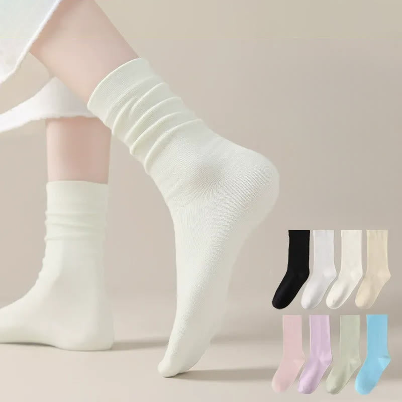 Hautfreundliche Schlafsocken aus Baumwolle (8 Paar) - Mehrfarbig - EU36-40 (US3-7) - image 0