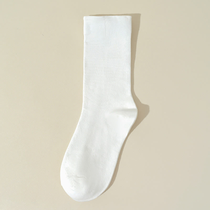 Hautfreundliche Schlafsocken aus Baumwolle (8 Paar) - Weiß - EU36-40 (US3-7) - image 14