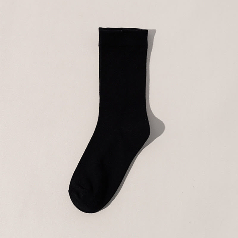 Hautfreundliche Schlafsocken aus Baumwolle (8 Paar) - Schwarz - EU36-40 (US3-7) - image 11