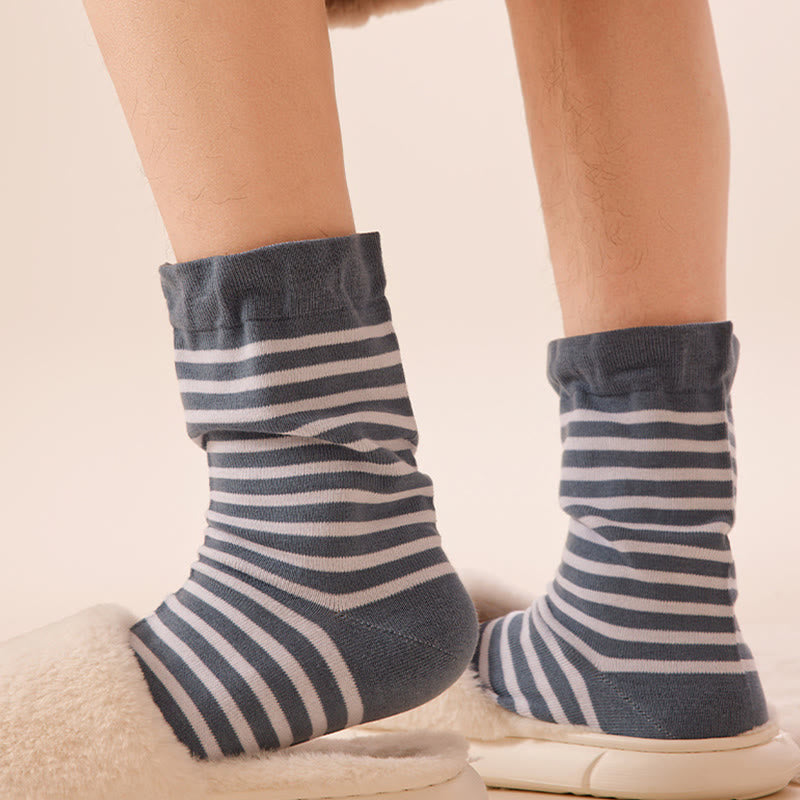 Schlafsocken aus Wolle mit Streifenmuster (2 Paar) - image 8