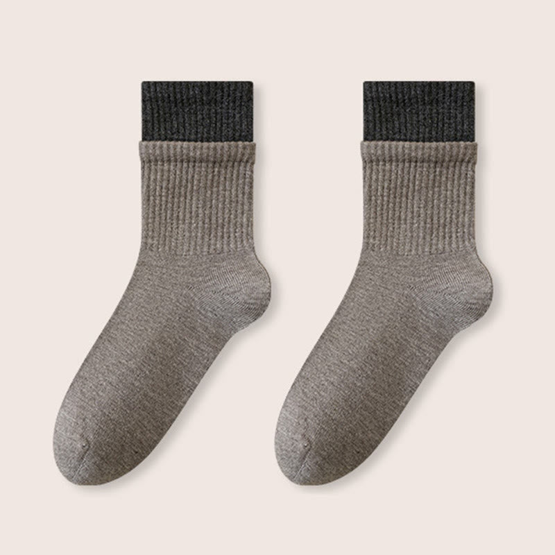 Schlafsocken mit elastischem Bündchen (2 Paar) - Grau - EU36-40 (US3-7) - image 10