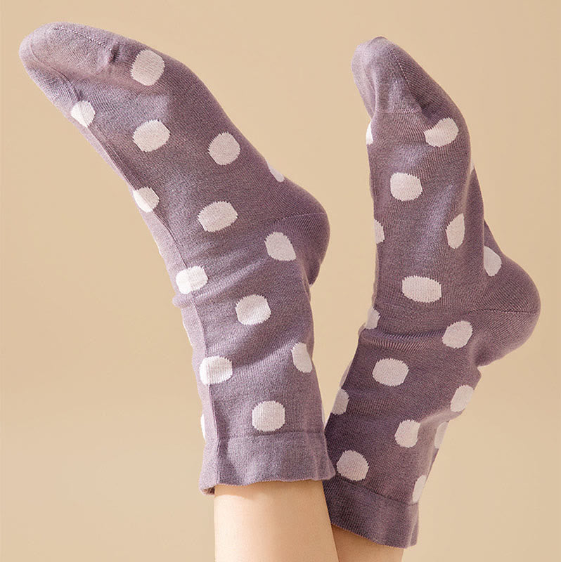 Schlafsocken mit Polka-Dots (2 Paar) - image 5