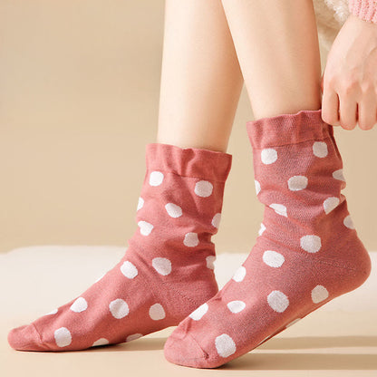 Schlafsocken mit Polka-Dots (2 Paar) - image 3