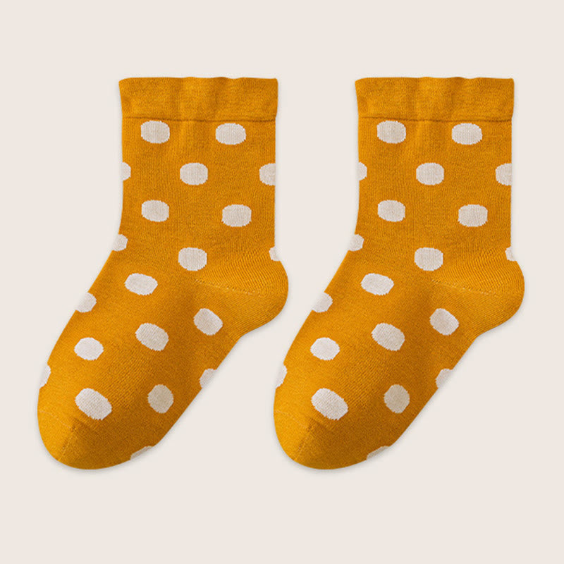Schlafsocken mit Polka-Dots (2 Paar) - Gelb - EU36-40 (US3-7) - image 15