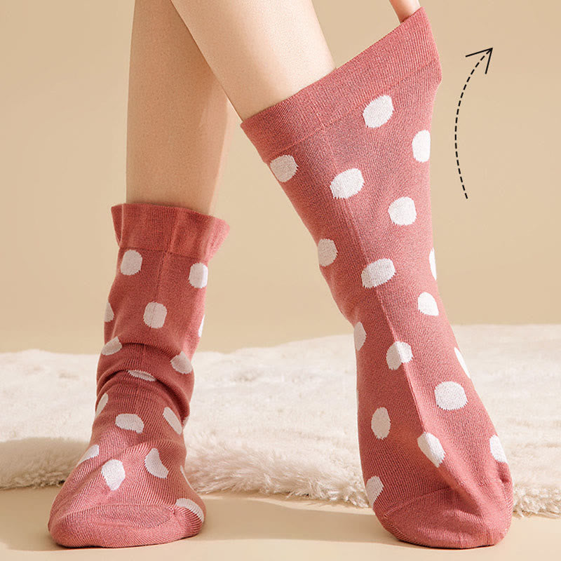 Schlafsocken mit Polka-Dots (2 Paar) - image 2
