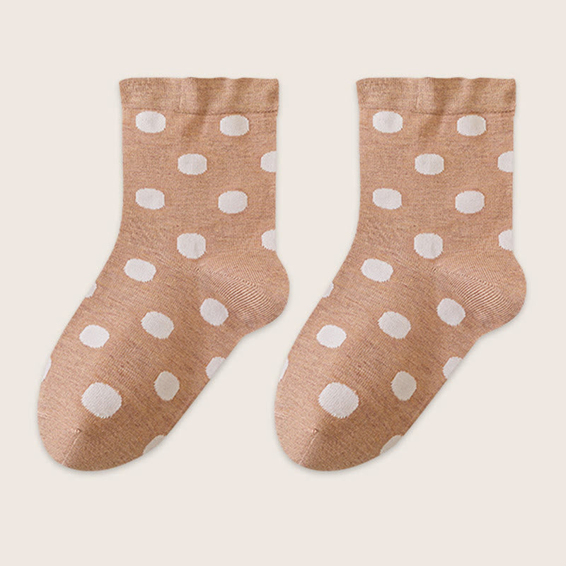 Schlafsocken mit Polka-Dots (2 Paar) - Rosa - EU36-40 (US3-7) - image 16