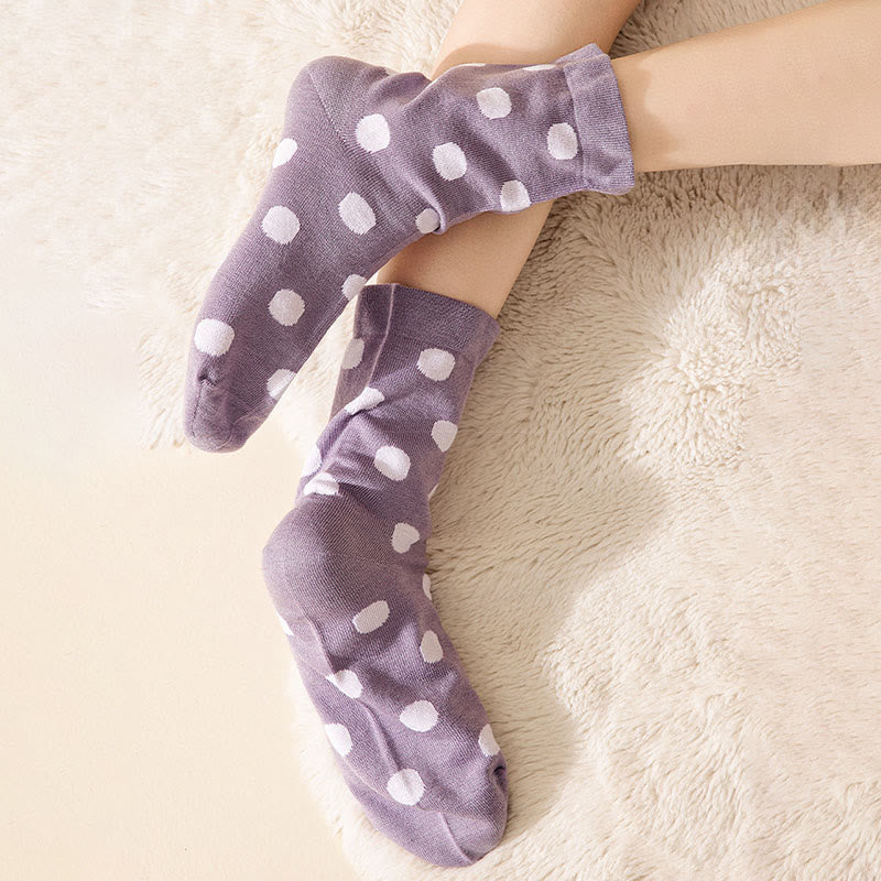 Schlafsocken mit Polka-Dots (2 Paar) - image 6