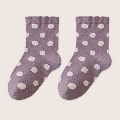 Schlafsocken mit Polka-Dots (2 Paar) - Lila - EU36-40 (US3-7) - image 12