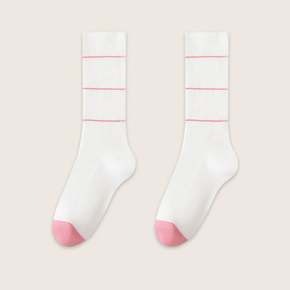 Weiche, natürlich gefärbte Schlafsocken (3 Paar) - Weiß - EU39-45 (US6-11) - image 8