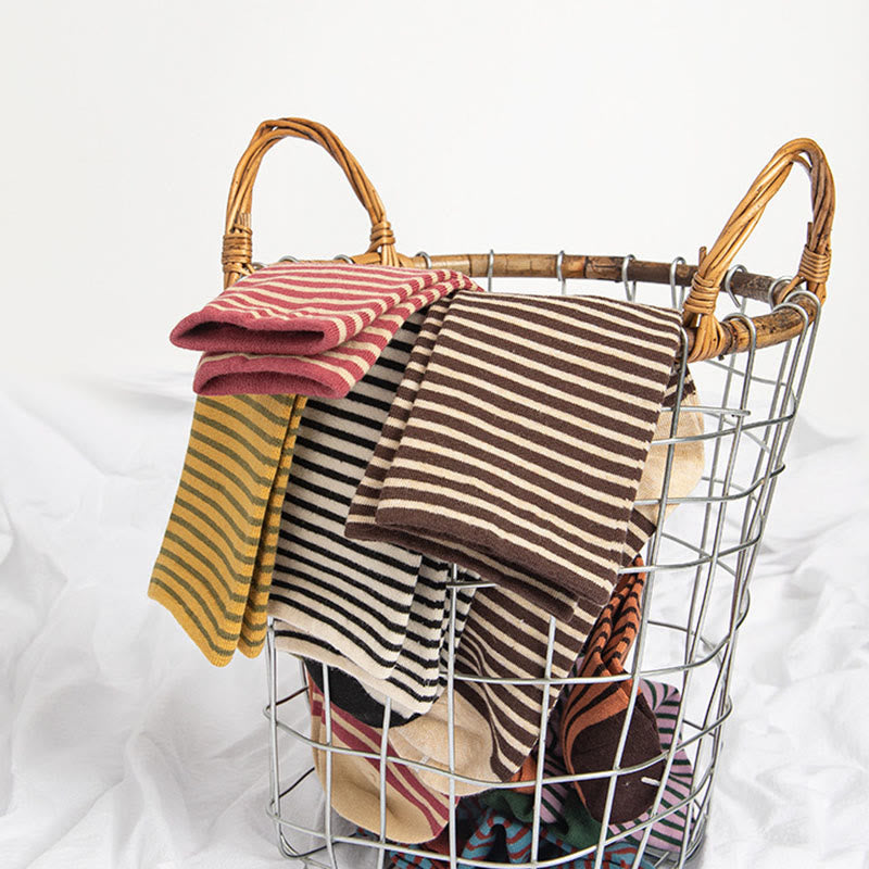 Schlafsocken mit Farbblockstreifen (5 Paar) - image 2