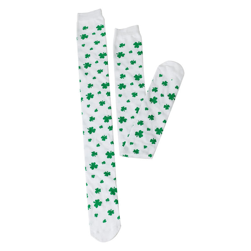 Lucky Clover Oberschenkelhohe Socken (3 Paar) - image 14