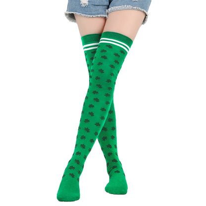 Lucky Clover Oberschenkelhohe Socken (3 Paar) - image 12