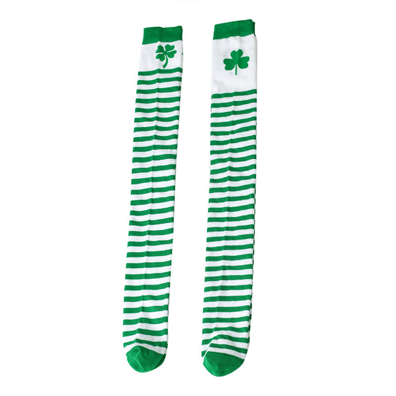 Lucky Clover Oberschenkelhohe Socken (3 Paar) - image 24