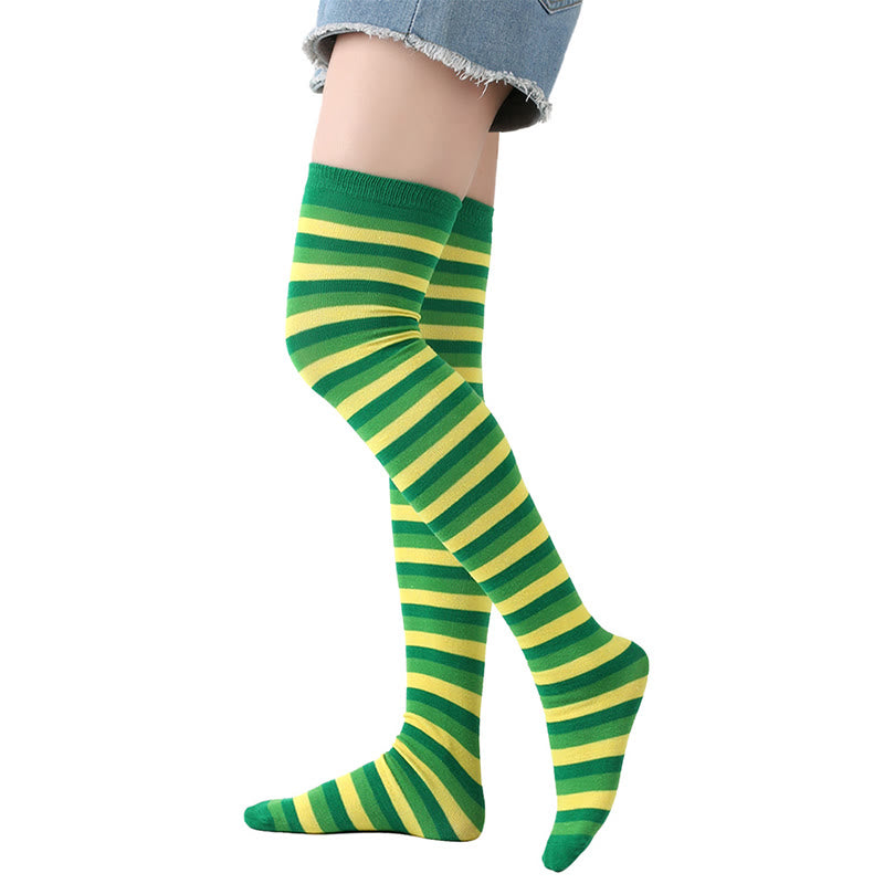 Lucky Clover Oberschenkelhohe Socken (3 Paar) - image 3