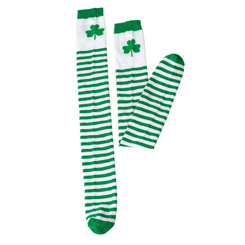 Lucky Clover Oberschenkelhohe Socken (3 Paar) - image 20