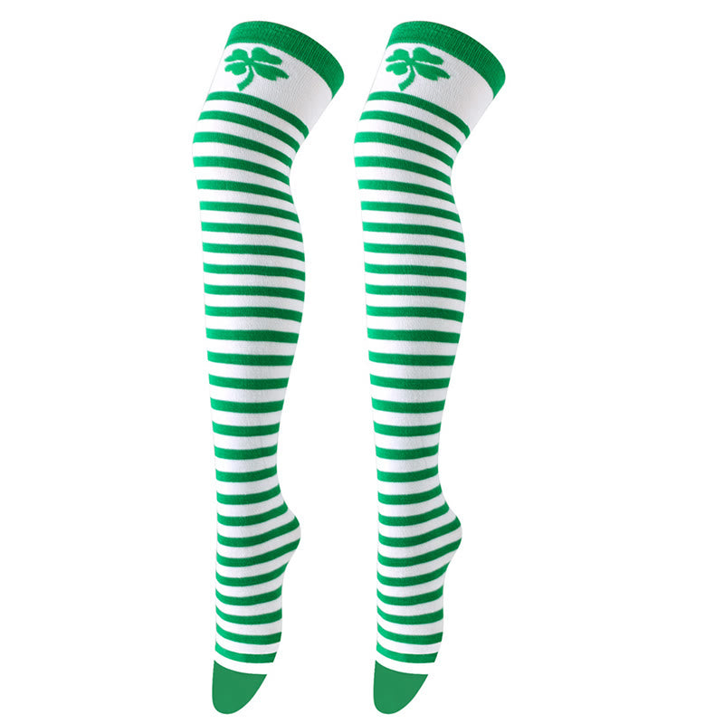 Lucky Clover Oberschenkelhohe Socken (3 Paar) - image 19