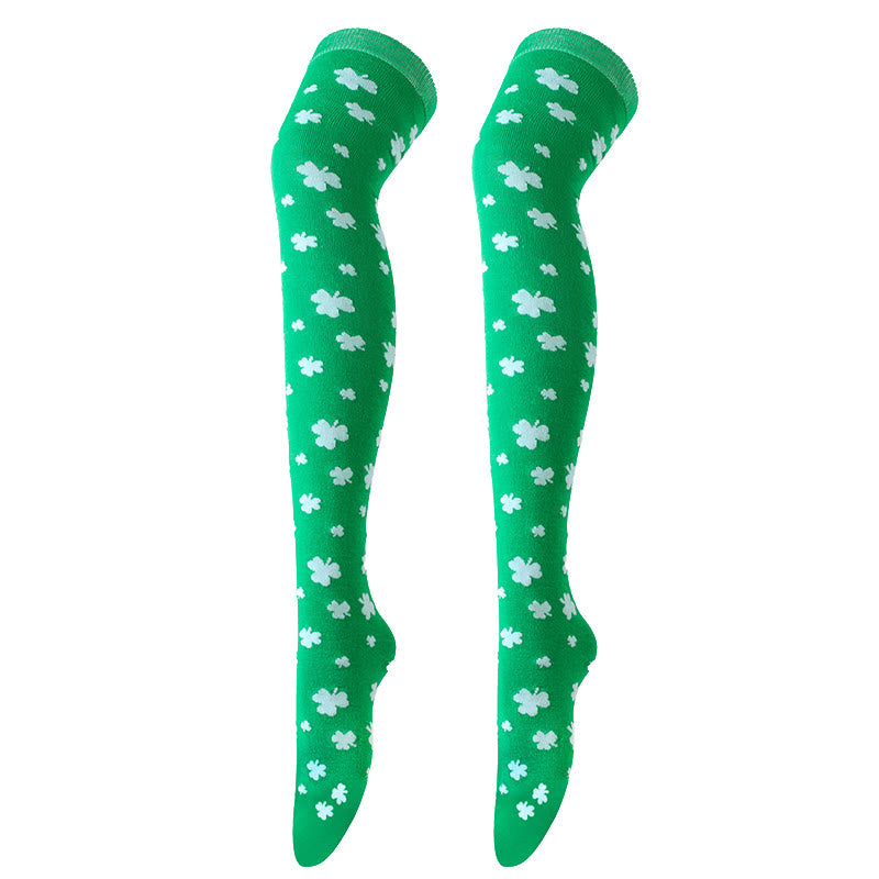 Lucky Clover Oberschenkelhohe Socken (3 Paar) - image 23