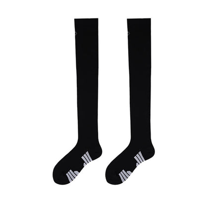 Sportliche Oberschenkelstrümpfe mit Stützfunktion (2 Paar) - Schwarz - EU36-40 (US3-7) - image 8