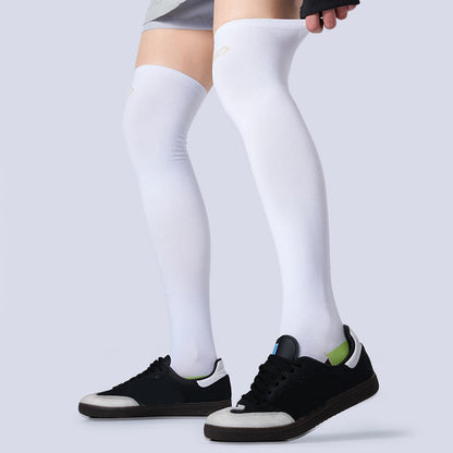Sportliche Oberschenkelstrümpfe mit Stützfunktion (2 Paar) - image 1