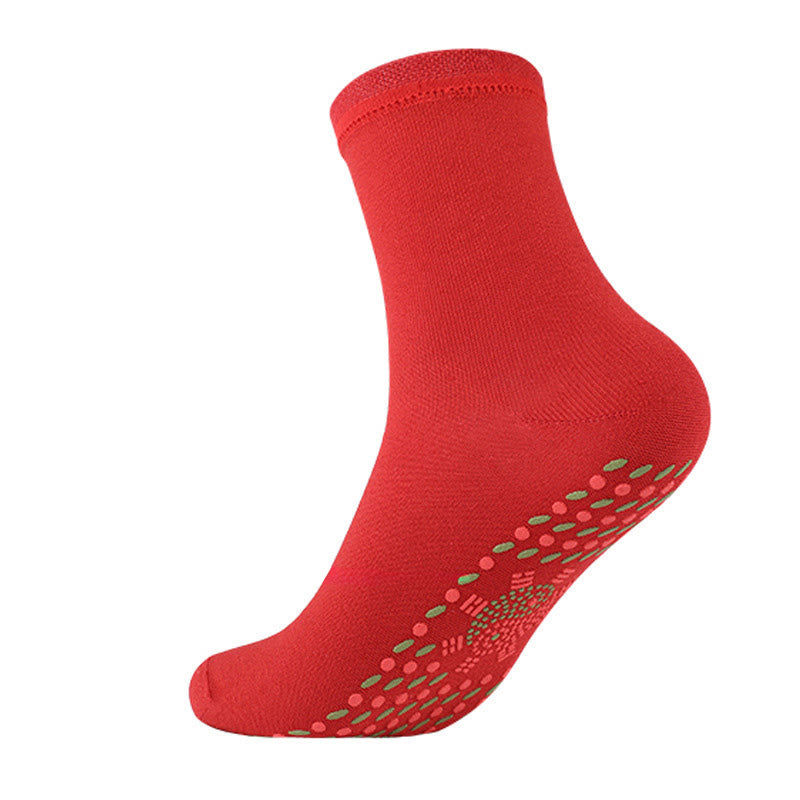 Beifuß-Wärmesocken (3 Paar) - Rot - EU36-42 (US3-8,5) - image 11